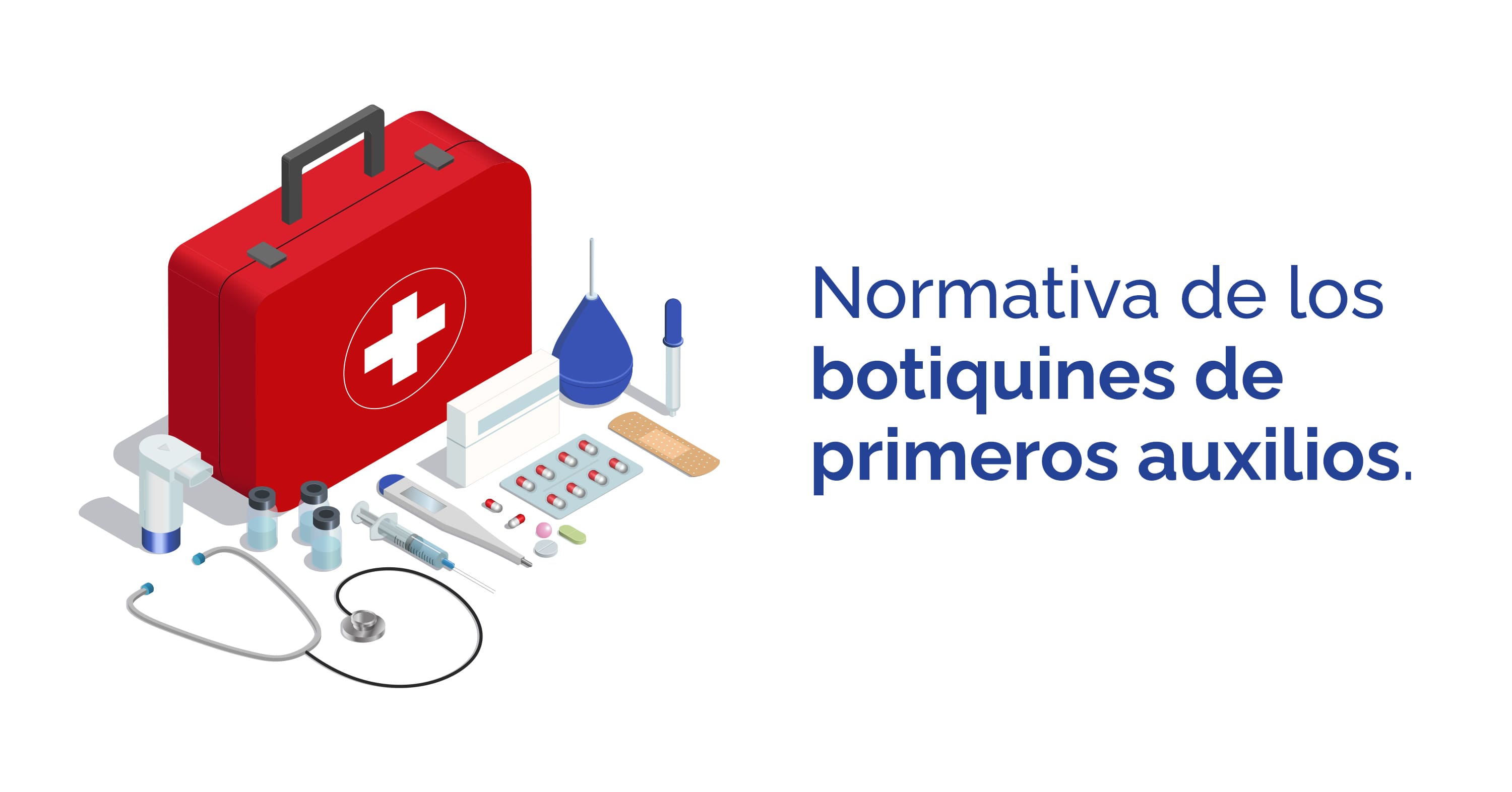 BOTIQUIN PRIMEROS AUXILIOS