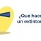 qué hacer con un extintor viejo